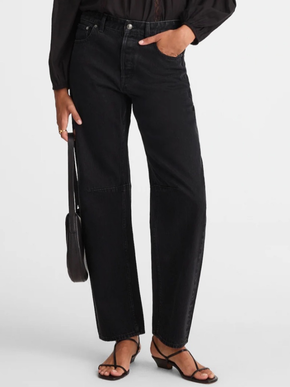 Madewell Darted Barrel Jeans